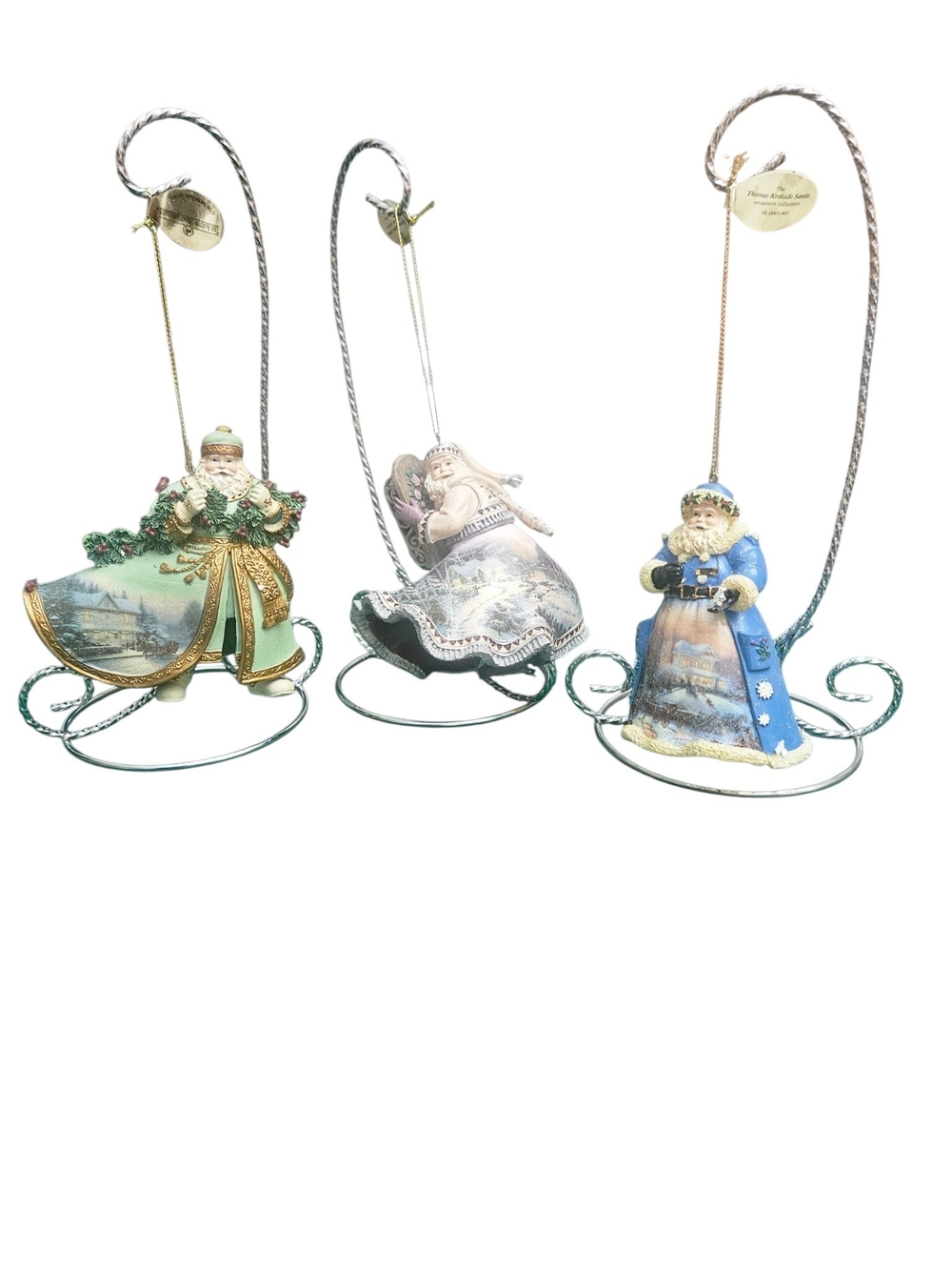 Thomas Kinkade Old World Santas Ornament Ashton-Drake Christmas Collection